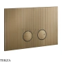 Gessi Total look Клавиша смыва для инсталляции Geberit Sigma 8 и Sigma 12, 54671-791, Deep Bronze Brushed PVD