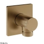 Gessi Incastri Вывод воды для душа 73069-791, бронза Deep