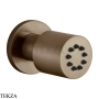 Gessi INCISO SHOWER Боковая форсунка поворотная 13375-761, Coffee Bronze Br. PVD