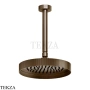 Gessi Inverso RIGATO Верхняя душевая лейка с кронштейном под размер 63550-761, Coffee Bronze Brushed PVD