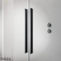 Radaway Furo PND II Шторка на ванну 88,8 см, левая, 10109888-92-01L, брашированная оружейная сталь