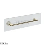 Gessi Origini Полотенцедержатель для крепления на стекло, 45 см 66513-710, Brass PVD