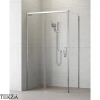 Radaway Idea KDJ Душевая дверь 120 см, левая, 387042-01-01L, хром глянец