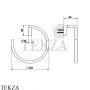 Gessi Goccia Полотенцедержатель-кольцо 38109-031, хром глянец