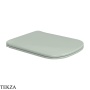 Flaminia Play сиденье с крышкой Slim с микролифтом 36×44,5×4,2 см, зелёный Verde Giada глянец