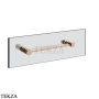 Gessi Pelle Tresse Полотенцедержатель для крепления на стекло, 30 см 78611-030, Copper PVD