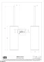 Gessi 316 ACCESSORIES Туалетный ершик подвесной 54721-707, Black Metal Brushed PVD