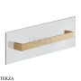 Gessi Rettangolo Полотенцедержатель для крепления на стекло, 45 см 20963-726, Warm Bronze Br. PVD