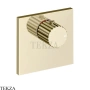 Gessi Incastri Термостат для душа, внешняя часть 75354-710, шампань глянец