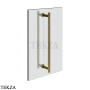Gessi Pelle Tresse Полотенцедержатель для крепления на стекло, 60 см 78633-710, Brass PVD