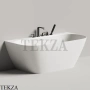 SALINI SOFIA Ванна пристенная 170х80 из композита S-Sense 102512G, белый глянец