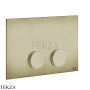 Gessi ANELLO Клавиша смыва для инсталляции Geberit omega 12 54627-727, Brushed Brass PVD