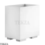 Gessi Rettangolo Ведерко, корзина для мусора, цвет белый 20990-761, Coffee Bronze Brushed PVD
