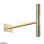 Gessi Incastri Верхний душ с держателем из стены 75148-710, шампань глянец