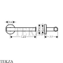 Hansgrohe Logis Universal Бумагодержатель без крышки 41726000, хром глянец