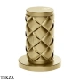 Gessi Pelle Tresse Смеситель-рычаг управления на столешницу 78100-727, Brushed Brass PVD