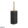 Gessi Rettangolo Ёршик напольный, композит черный 20844-791, Deep Bronze Brushed PVD