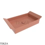 Flaminia BOX 60 раковина накладная BX60ATC, терракотовый Terracotta глянец