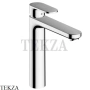 Hansgrohe Vernis Blend Смеситель для раковины высокий, с донным клапаном 71552000, хром глянец