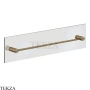 Gessi 316 ACCESSORIES Полотенцедержатель для крепления на стекло, 60 см 54925-791, Deep Bronze Brushed PVD