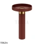 Gessi Pelle Tresse Раковина отдельностоящая, слив в пол, без перелива 78607-430, Red Cherry/ Warm Bronze PVD