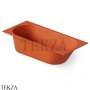 Dea Design Ease Ванна встраиваемая 170х75 Solid Surface DD8676 1700 7, Orange №7
