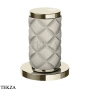 Gessi Pelle Tresse Смеситель-рычаг управления на столешницу 78200-433, Crème/ Nickel PVD