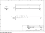 FIMA Carlo Frattini Slide Кронштейн для верхнего душа на стену F5813INOX, нерж. сталь Brush