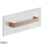 Gessi Rettangolo Полотенцедержатель для крепления на стекло, 30 см 20961-708, Copper Brushed PVD