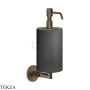 Gessi ANELLO Дозатор для жидкого мыла настенный, композит черный 63714-761, Coffee Bronze Br. PVD