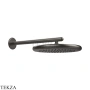 Gessi Goccia Душевая лейка 30,0 с настенным креплением 33756-707, Black Metal Br. PVD