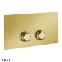 Gessi VENTI20 Клавиша смыва для инсталляции Viega Prevista 54661-716, Gold Br. PVD