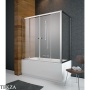 Radaway Vesta S Боковая стенка для шторки на ванну 70 см, 204070-01, хром глянец