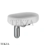 Gessi Goccia Мыльница настенная, белая керамика 38001-031, хром глянец