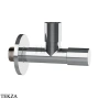 Gessi Запорный клапан с фильтром, левостороннее закрытие 01432-031, хром глянец