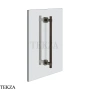 Gessi Jacqueline Полотенцедержатель для крепления на стекло, 30 см 77733-707, black хром Brush