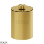 Gessi Ludovica Ведёрко, корзина для мусора с крышкой 76590-716, золото Brushed