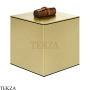 Gessi Jacqueline Ёмкость-шкатулка для хранения 77563-727, шампань Brushed
