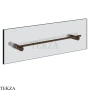 Gessi Incastri Полотенцедержатель для крепления на стекло, 30 см 75511-845, бронза Dark Brush