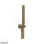 Gessi Goccia Душевой комплект с душевой лейкой и выводом для воды 33773-791, Deep Bronze Br. PVD