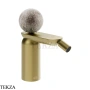 Gessi Perle Смеситель для биде с донным клапаном 74667-727, шампань Brushed