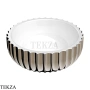 Flaminia Settecento чаша для мелочей 15,2×15,2×6 см, платина Metal Platinum глянец