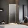 Radaway Essenza Pro PTJ Душевая дверь 63,8 см, левая, 10100000-09-01L, золото глянец