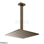 Gessi Rettangolo shower Верхний душ с потолочным кронштейном под размер 15199-761, Coffee Bronze Brushed PVD