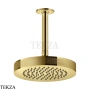 Gessi INCISO SHOWER Верхняя душевая лейка с кронштейном под размер 58188-246, Gold PVD