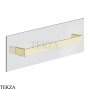 Gessi Rettangolo Полотенцедержатель для крепления на стекло, 45 см 20963-710, Brass PVD