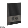 Gessi Клавиша смыва для инсталляции Viega Prevista 56421-707, black хром Brush