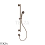 Gessi VENTI20 Штанга в комплекте с душевой лейкой, шланг, вывод 65141-761, Coffee Bronze Br. PVD