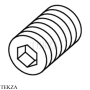 TECE TECEnow Винты для фиксации TECEsolid, с ключом 9240442