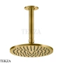 Gessi INCISO SHOWER Верхняя душевая лейка с кронштейном 58152-716, Gold Br. PVD